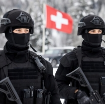 Kao da je ratno stranje! Davos je za vreme održavanja WEF-a photo